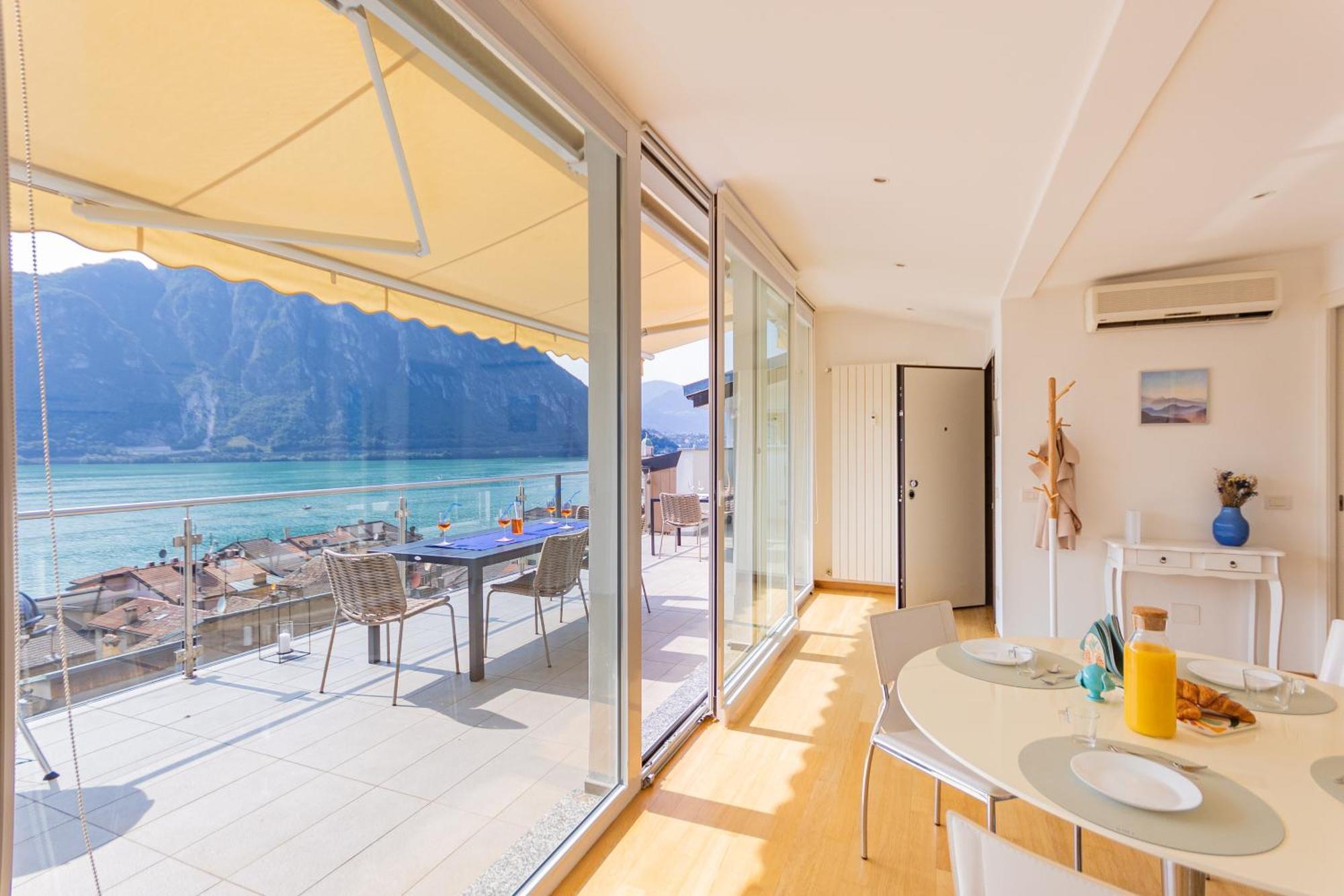 Casa Madlen - Bright Attic With Marvelous View Διαμέρισμα Καμπιόνε ντ' Ιτάλια Εξωτερικό φωτογραφία