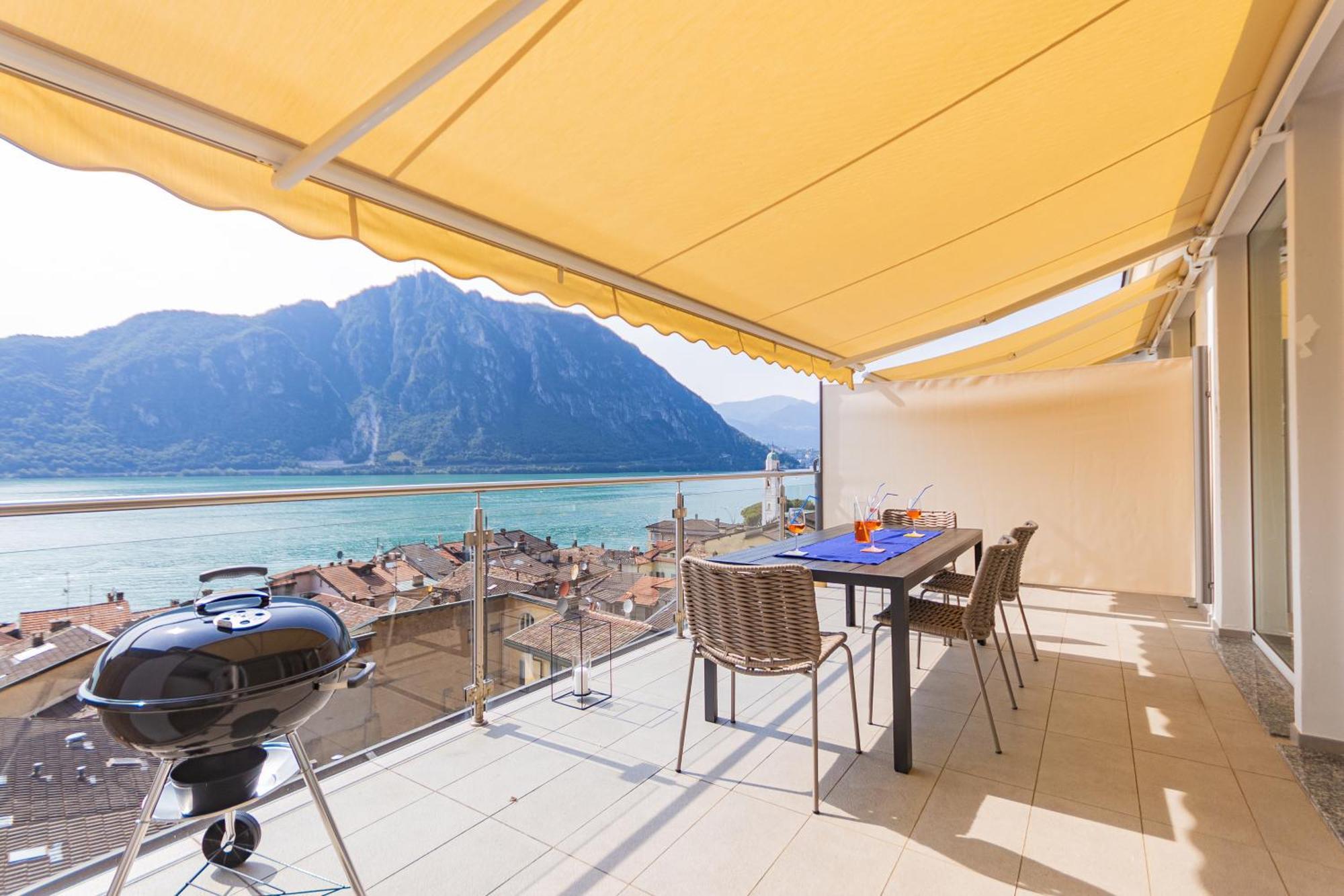 Casa Madlen - Bright Attic With Marvelous View Διαμέρισμα Καμπιόνε ντ' Ιτάλια Εξωτερικό φωτογραφία